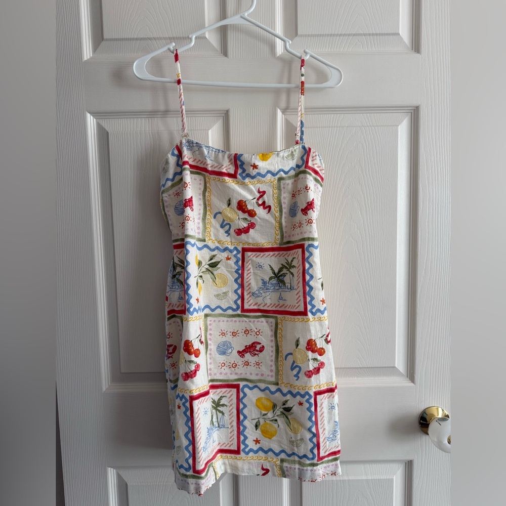Abercrombie & Fitch Scarlett Linen Dress